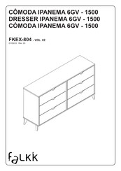 Falkk IPANEMA 1500 Instrucciones De Montaje