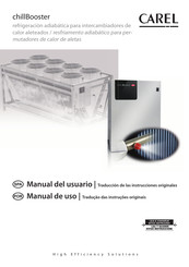 Carel chillBooster AC012D0 1 Serie Manual Del Usuario