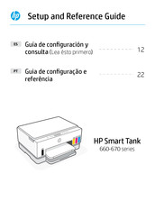 HP Smart Tank 660 Serie Guía De Configuración