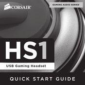 Corsair GAMING AUDIO HS1 Guia De Inicio Rapido