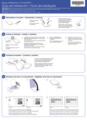 Epson Perfection V19 II Guia De Instalacion