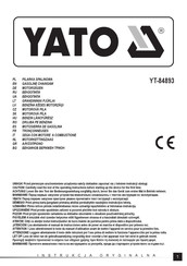 YATO YT-84893 Manual Del Usuario