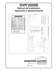 Marathon Electric DVR 2000E Manual De Instalación