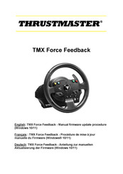 Thrustmaster TMX Force Feedback Manual De Instrucciones