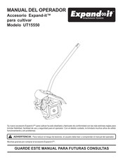 Expand-it UT15550 Manual Del Operador