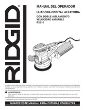 RIDGID R2610 Manual Del Operador