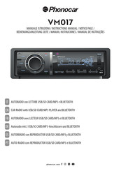 Phonocar VM017 Manual De Instrucciones