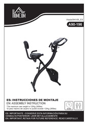 HOMCOM A90-196 Instrucciones De Montaje