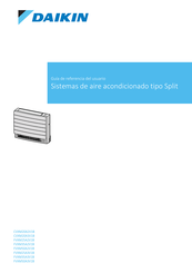 Daikin CVXM20A3V1B Guía De Referencia Del Usuario