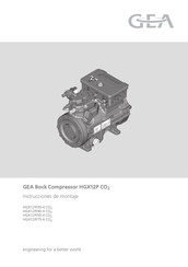 GEA HGX12P/40-4 CO2 Instrucciones De Montaje