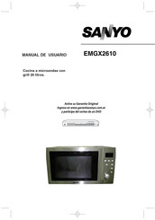 Sanyo EMGX2610 Manual De Usuario