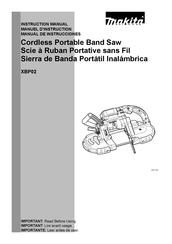 Makita XBP02 Manual De Instrucciones