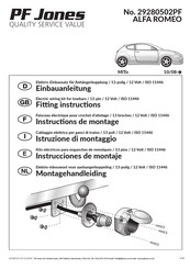 PF Jones 29280502PF Instrucciones De Montaje