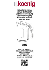 H.Koenig BO17 Manual De Usuario