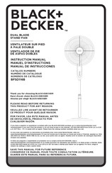 Black+Decker BFSD116B Manual De Instrucciones