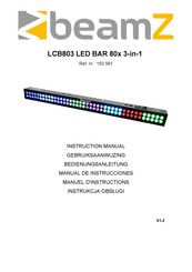 MAX LIGHT LCB803 Manual De Instrucciones