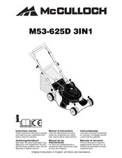 McCulloch M53-625D Manual De Instrucciones