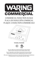 Waring Commercial WIH400B Manual Del Usuario