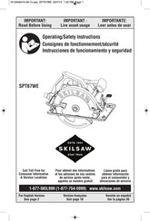 skilsaw SPT67WE Instrucciones De Funcionamiento Y Seguridad