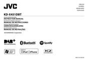 JVC KD-X451DBT Manual De Instrucciones