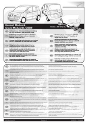 ECS Electronics RN-072-DL Instrucciones De Montaje