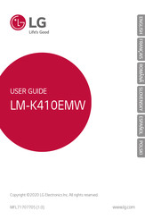 LG LM-K410EMW Manual Del Usuario