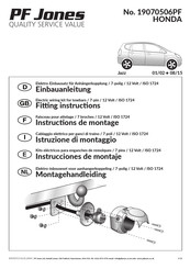 PF Jones 19070506PF Instrucciones De Montaje