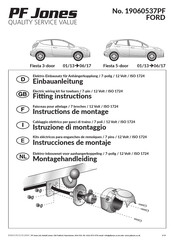 PF Jones 19060537PF Instrucciones De Montaje