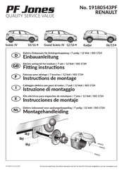 PF Jones 19180543PF Instrucciones De Montaje