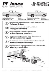 PF Jones 29500624PF Instrucciones De Montaje