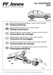 PF Jones 29610509PF Instrucciones De Montaje