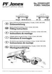 PF Jones 29500514PF Instrucciones De Montaje