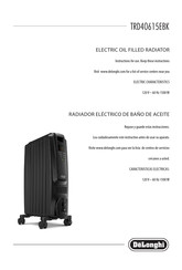 DeLonghi TRD40615EBK Manual Del Usuario