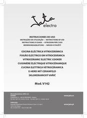 Jata electro V142 Instrucciones De Uso