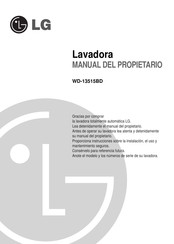 LG WD-13515BD Manual Del Propietário