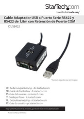 StarTech ICUSB422 Guia Del Usuario