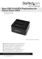 StarTech SDOCK2U33RE Guia Del Usuario