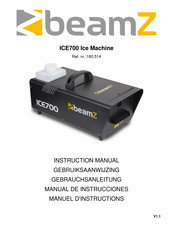 Beamz ICE700 Manual De Instrucciones