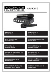 König Electronic HAV-KM10 Manual De Uso