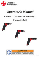 Chicago Pneumatic CP7300RQCC Manual Del Operador