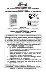 FMI GWRP10TA Información De Seguridad Y Manual De Instalación