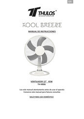 Thulos KOOL BREEZE TH-KB06 Manual De Instrucciones