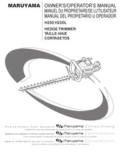 Maruyama H23D Manual Del Propietario U Operador