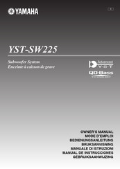Yamaha YST-SW225 Manual De Instrucciones