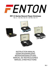 Fenton 102.108 Manual De Instrucciones