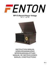 Fenton 102.182 Manual De Instrucciones