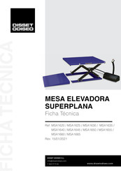 Disset Odiseo MSA1650 Ficha Técnica