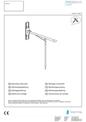 Pressalit Care R1111 Instrucciones De Montaje