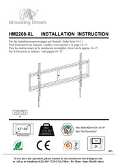 Mounting Dream HM2268-XL Instrucciones De Instalación