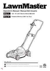 LawnMaster ME1218X Manual Del Usuario